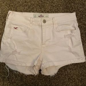 Hollister jean shorts high waisted